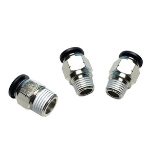 Elbow Straight Male Brass Plastic Push in Fitting Pneumatic Air Fitting <b>Quick</b> <b>Connector</b> Pneumatic Part Cylinder Fittings - Product Image 3