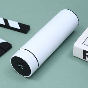 Smart <b>Water</b> <b>Bottle</b> With Temperature Display 304 <b>Stainless</b> <b>Steel</b> Double Wall Vacuum Insulated Rechargeable Business Gift Cup - Product Image 1
