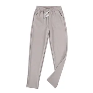 Cuivre ammoniac soie pantalon à jambes larges femmes été mince taille haute vertical vertical décontracté anti-moustique crème solaire pantalon