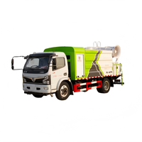 Camion de suppression de poussière à canon à brouillard Dongfeng 4X2 7500L 40M pour chantier routier et arroseur industriel