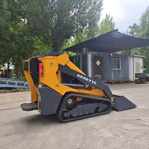 Mini-chargeuse compacte XC1100 à trois pompes, trois vannes et chenilles élargies, livraison rapide, best-seller, haute qualité, caisses en bois - Product Image 4