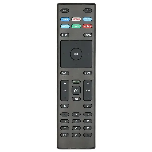 XRT136 For VIZIO Smart TV Remote Control With VUDU NETFLIX PrimeVideo XUMO Hulu Redbox Buttons