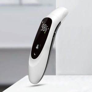 CE FCC TGA onayı LED ekran kızılötesi termometre bebek çocuk yetişkinler 1 saniye alın kulak akıllı termometre - Product Image 6