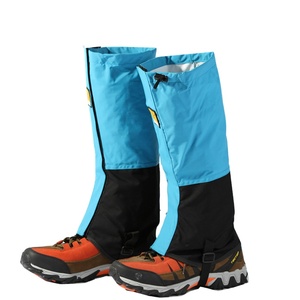 Guêtres de randonnée extérieures multi-usages réglables unisexes imperméables Guêtres de botte de <span class=keywords><strong>neige</strong></span> Guêtre de <span class=keywords><strong>trail</strong></span> Running Guêtres de botte de <span class=keywords><strong>neige</strong></span> pour la pêche - Product Image 1
