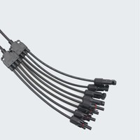Connecteur solaire de type 1000V 30A 2to1 Y étanche avec application d'alimentation à 1 broche pour fil de panneau solaire PV