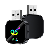 Mini Convertidor Portátil USB para CarPlay y Android Auto con GPS Integrado, Adaptador CarPlay Compatible con Modelos de Auto a partir de 2016