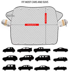 واقي مغناطيسي للشتاء ، واقي ظل الشمس وغطاء ثلجي ، واقي ثلجي - Product Image 2