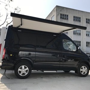 Toldo parasol <span class=keywords><strong>RV</strong></span> de montaje lateral motorizado Manual Awnlux para toldo de autocaravana con tira LED - Product Image 2