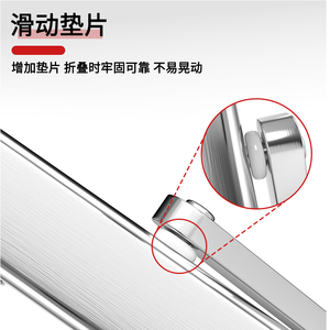 Support mural pliable en acier inoxydable 304 pour séchoir à linge, idéal pour balcon - Product Image 2