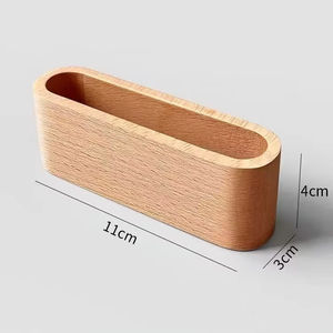 Qakai scatola di biglietti da visita minimalista noce nera faggio tavolo di stoccaggio stile europeo artigiano Design - Product Image 1