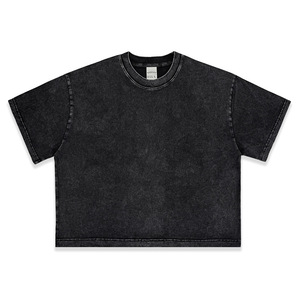 Camiseta de Algodón Personalizada para Hombre, Manga Corta, Cuello Redondo, Estilo Urbano con Bordado y Estampado - Product Image 4