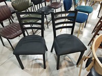 Chaises de Restaurant industriel empilables en métal, pieds d'accent en métal, chaises de restaurant d'intérieur, chaises de salle à manger d'extérieur, chaise de café en métal