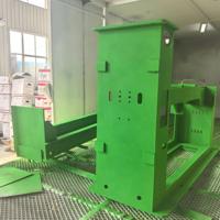 Revêtement en poudre brillant vert vif TIANXU |   Finition époxy polyester |   Solution de pulvérisation électrostatique personnalisée OEM