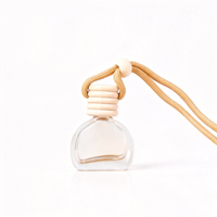 Bouteille de parfum suspendue vide personnalisée de 10 ml pour voiture, diffuseur d'huiles essentielles