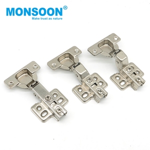 Charnières de porte de placard de cuisine en acier, fermeture amortie, 35 mm, pour meubles, quincaillerie dequincailler - Product Image 2