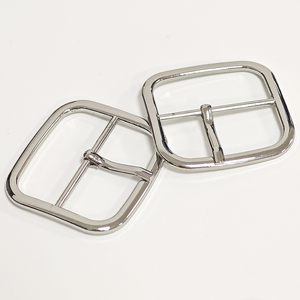 Fibbia per Cintura Quadrata di Alta Qualità da 1,36 Pollici Placcata Argento, Fibbia Metallica Regolabile con Perno per Accessori Hardware da Cintura - Product Image 4