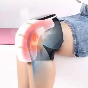 Nuova invenzione portatile sollievo dal dolore riscaldato shiatsu Wireless elettrico innovativo dispositivo medico massaggiatore al ginocchio con impacco caldo