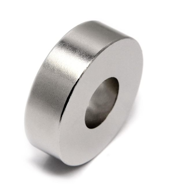 High Temperature Resistant N52 Ring Magnet Manufacturer Neodymium Magnet Round Magnets with Holes