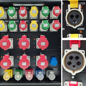 Industrial Power Distribution Box 36 <b>Sockets</b> 380 V 100 A IP54 For Stage <b>Lighting</b> And Events Rental Use - Product Image 4