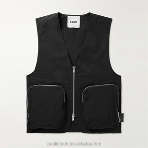 Veste de sport en nylon pour homme, vêtement de sport, léger, fermeture éclair, vente en gros - Product Image 3