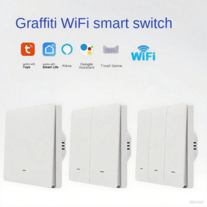 Tuya thông minh Bảng điều khiển chuyển đổi với ứng dụng điều khiển từ xa EU Anh tiêu chuẩn cho nhà khách sạn RV Google Home & Alexa tương thích - Product Image 3