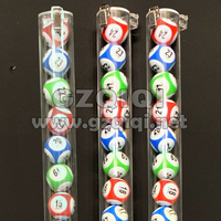Conteneur de balles en acrylique pour les balles de loterie et les balles de jeu de loto