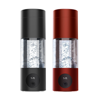 Bouteille d'eau portable en acier inoxydable enrichie en hydrogène, générateur USB, batterie 3000-5000ppb, pour la santé et l'hydratation, voiture et bureau, la plus vendue