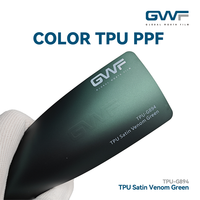 Auto Vinilo Body Wrap Sticker Self Healing Color PPF Factory Negro Azul Verde Directo Satén Mate Car Wrap Vinilo Tamaño 1,52x15M