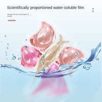 WELUCY Hypoallergene Fruitgeurende Ecologische Wegwerp Gel Wascapsules 50%-80% Actieve Ingrediënten voor Vlekverwijdering