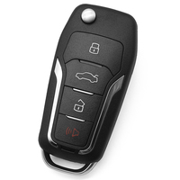 Clé de voiture pliable Xhorse XEFO01EN Série XE universelle 433mhz 315mhz Télécommande pour véhicule