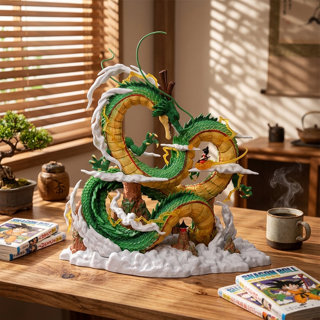 アニメフィギュア 高品質 ドラゴンボールZ 玩具 25cm 神龍 孫悟空