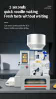 Nouvelle machine de fabrication de nouilles instantanées électriques à haute efficacité, ligne de production automatique de pâtes instantanées, restauration commerciale