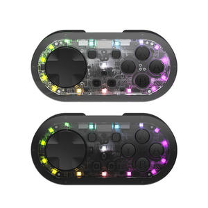 Manette sans fil compacte pour Switch <span class=keywords><strong>Mini</strong></span> avec vibrations, fonction de réveil, lumières fantômes, en ABS+<span class=keywords><strong>PC</strong></span>, longue durée de vie, modèle portable YS54 - Product Image 1