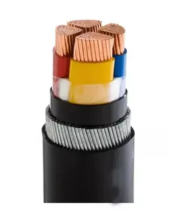 LV PVC 2.5mm 6mm 10mm 25mm multicore swa sta ata fil d'acier blindé A2XFY/2XFY A2XWY/2XWY xlpe câble électrique souterrain