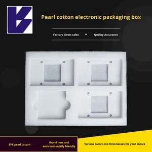 Không thấm nước ngọc trai bông bọt bên trong hỗ trợ bảo vệ đệm vật liệu cho bao bì điện tử hộp lót đệm - Product Image 2
