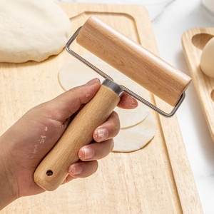 Rouleau à pâtisserie en bois antiadhésif de petite taille <span class=keywords><strong>pour</strong></span> la pâtisserie, vente en gros - Product Image 3