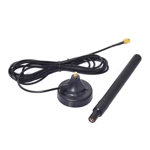 Multiband GSM 3G Magnetic Copper Rod Antenna With RG58 Cable