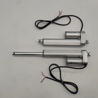 Actionneur linéaire électrique 12V, mini course de 1 pouce, 28 livres, actionneur de mouvement pour robotique à aimants permanents, armoires domestiques