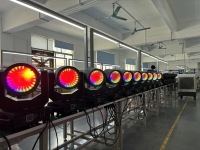 CHAPEAU Nouvelle Arrivée 150W COB Lumière Mobile RGBL LED 24 Pcs 5050X0.1W RGB LEDs pour Anneau Avec Effet Zoom dans les Événements de Fête De Mariage