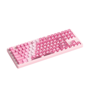 Xinmeng S87Pro 맞춤형 기계식 키보드 화이트 저 지연 핫 스왑 가능 ARGB 3 모드 게임 및 사무실 DIY - Product Image 3