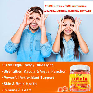 Luteína e zeaxantina Gomas Cheios com Extrato de Boldo, Vitamina A C Eye Gummy para Eye Care - Product Image 5