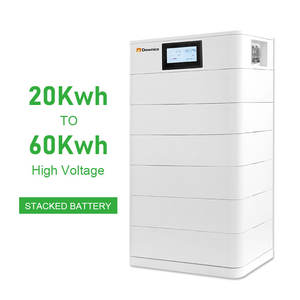40KWH 30KWH 50KWH แบตเตอรี่เก็บพลังงานแรงดันสูง51.2V ได้รับการอนุมัติ CE - Product Image 1