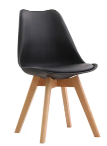 Chaises de salle à manger modernes de luxe avec coussin en plastique, mobilier de café très demandé pour la maison, la cuisine, l'hôtel ou l'appartement - Product Image 2