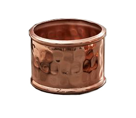 Offre Spéciale ronds de serviette en métal or rose vaisselle élégante pour restaurants et fêtes - Product Image 2
