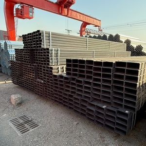 Trung Quốc sản xuất đen vuông hàn ống thép 20x40 50x50 40x60 erw thép rỗng phần ống Carres ET rectangulaires - Product Image 3