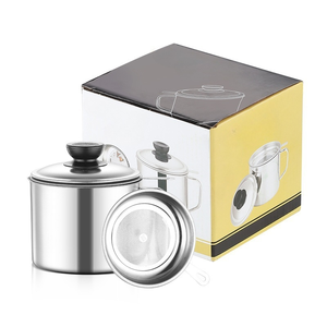 Filtre à graisse et à huile <span class=keywords><strong>de</strong></span> cuisson en acier inoxydable pour cuisine, avec couvercle à mailles fines - Product Image 6