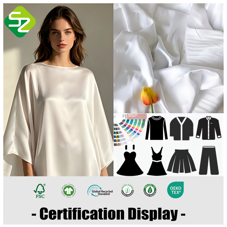Ready Ship Organic Bamboo Luxurious 300TC Sateen Sheeting Fabric 220~300CM Width Home Textile/Sleepwear Girls' Boys' Shirts