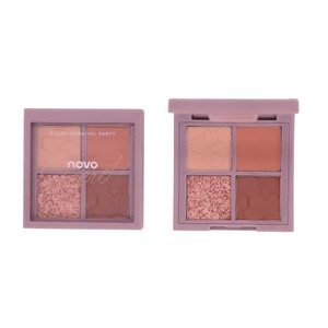 NOVO Mini Palette de Fards à Paupières Histoire de Fleur de Cerisier Quatre Couleurs Fard à Paupières Couleur Sakura Fête Carnaval - Product Image 4