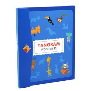 Giocattolo intellettuale colorato <span class=keywords><strong>per</strong></span> bambini 3D Tangram in legno giocattolo <span class=keywords><strong>per</strong></span> l'<span class=keywords><strong>insegnamento</strong></span> della scuola materna - Product Image 1