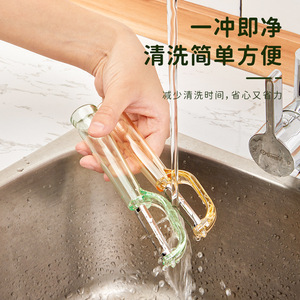 Multi Functional Peeler Stainless Steel Blade For <b>Fruit</b> <b>Vegetable</b> Peeling <b>Tool</b> 4 Pieces Set - Product Image 3